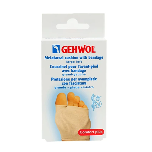 Gehwol Metatarsal Cushion With Bandage - Large Left 1 Gehwol Metatarsal Cushion With Bandage - Large Left