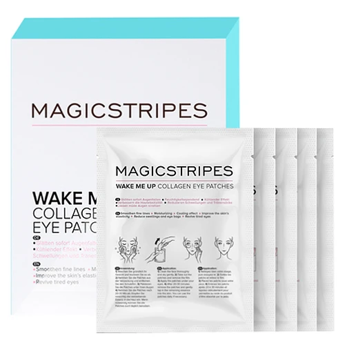 Magicstripes Wake Me Up Collagen Eye Patches - 5 Masks